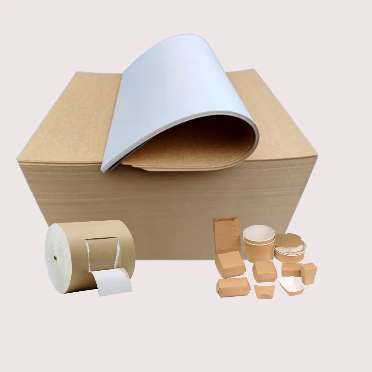 230g 250g Fbb Board Ivory Gc1 Board White Paper in Sheet