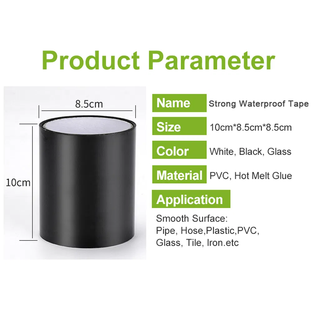 Heavy Duty Waterproof Tape for Roof Cracks, Window Seals, and RV Repair Applications