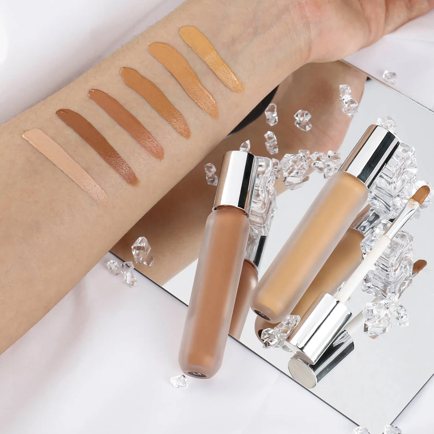 New Design 6-Color Concealer Invisible Pores for Customer