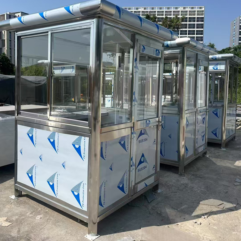 Stainess Steel Prefabricated Guard House Sentry Box