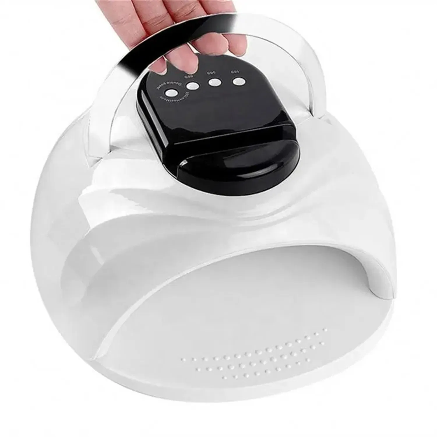 New Portable Nail Lamp Phototherapy Machine 168W 42 Lamp Beads UV LED with Mobile Phone Holder Nail Lamp Tool