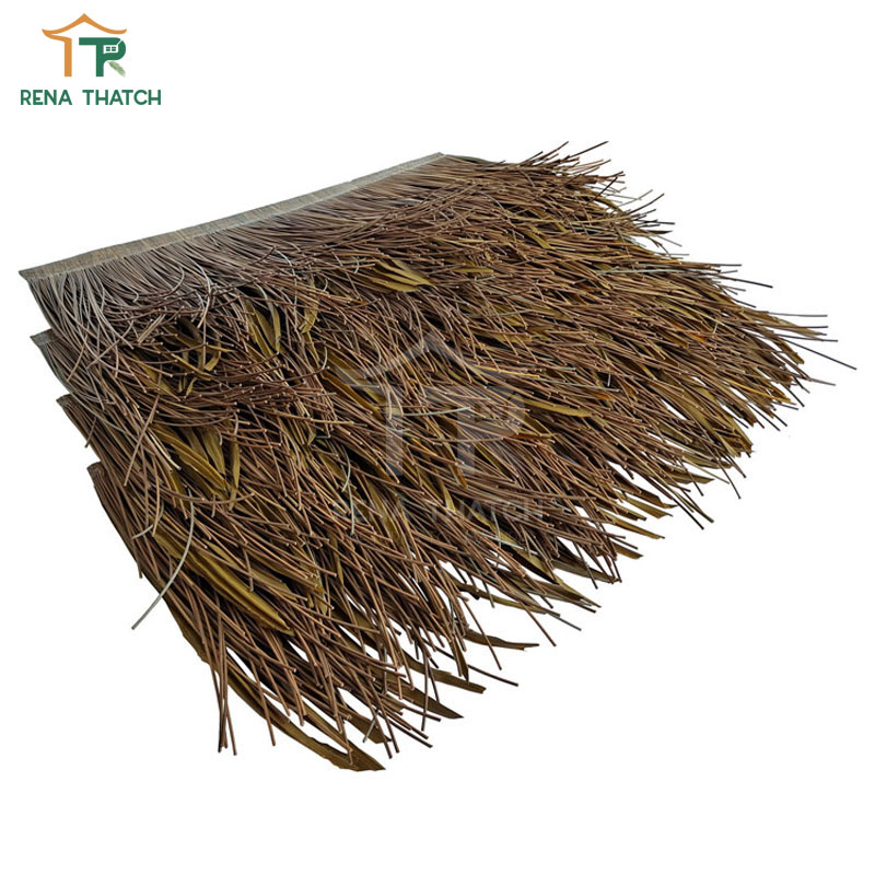 Durable African Artificial Reeds Thatch Tiles Waterproof Synthetic Reed for Roof