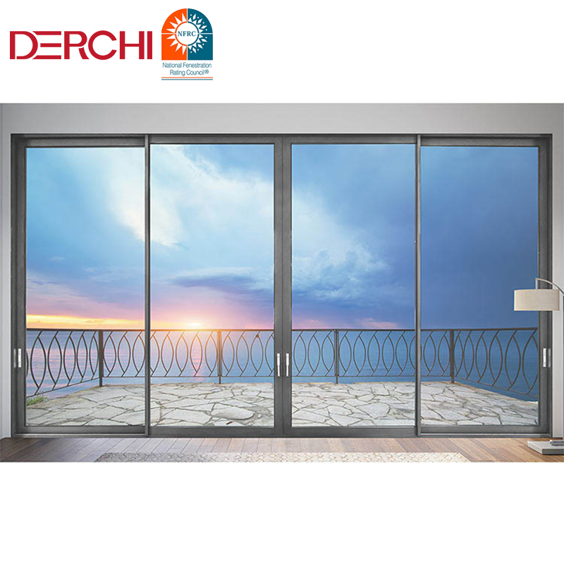 Frameless Sliding Stacking Pocket Glass Door