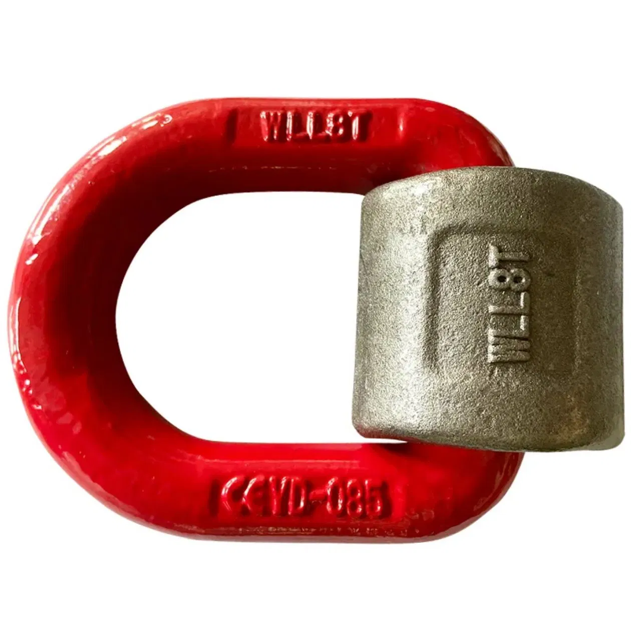 Wll 8.0t G80 Lifting Point Welded D-Ring with Spring D-Link Quick Delivery