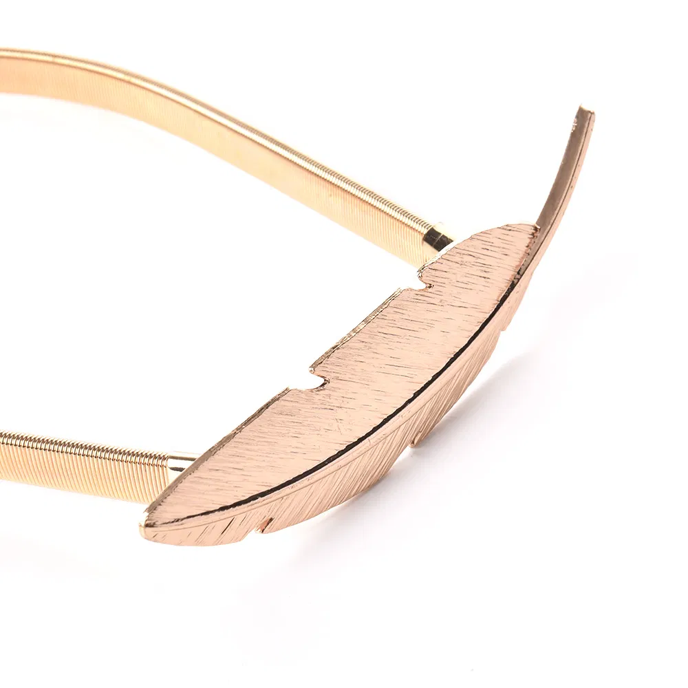 Light Luxury Metal Gold Color Leaves Pattern Curtain Tieback Curtain Accessory