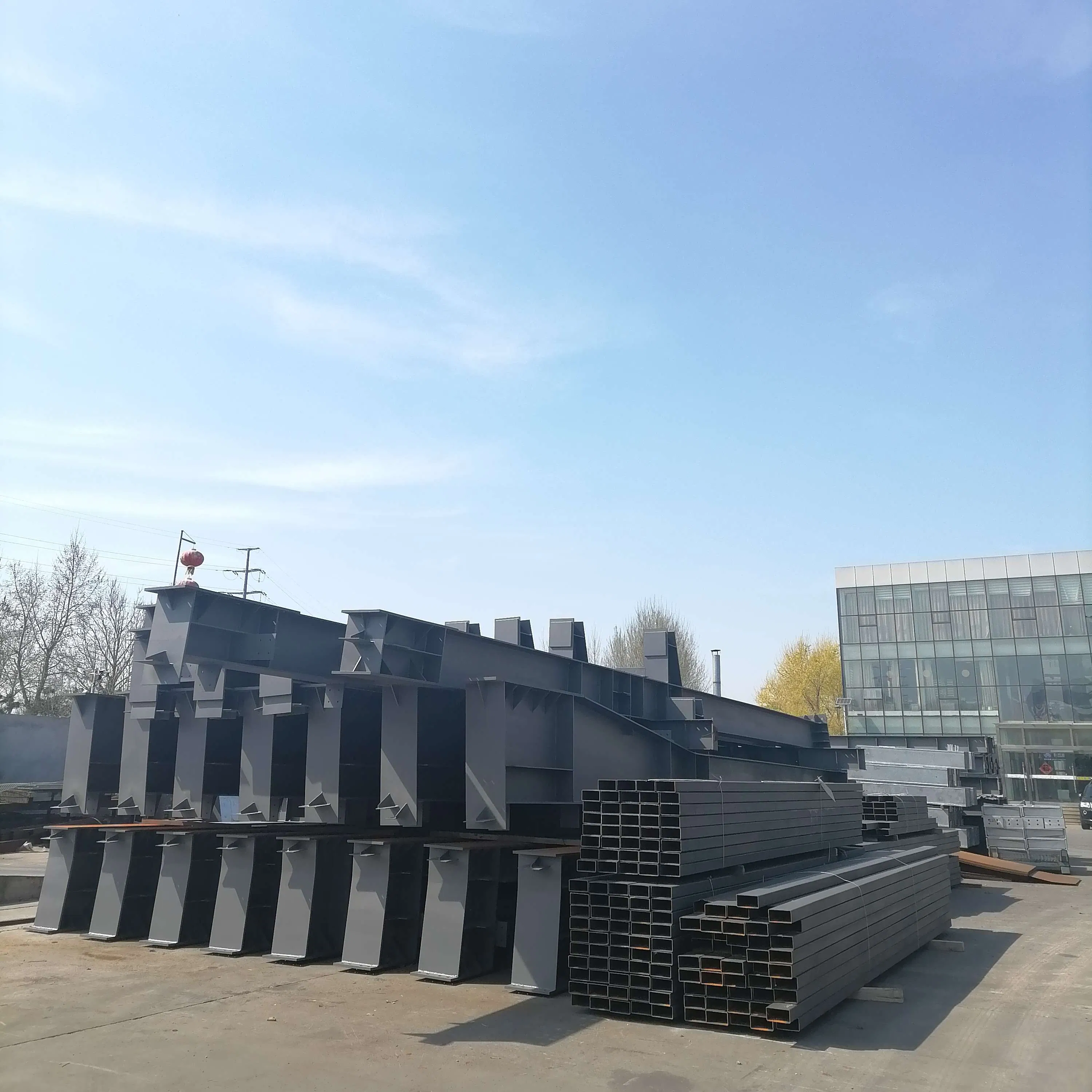 High Seismic Resistance Installation Prefabricated Steel Office Factory