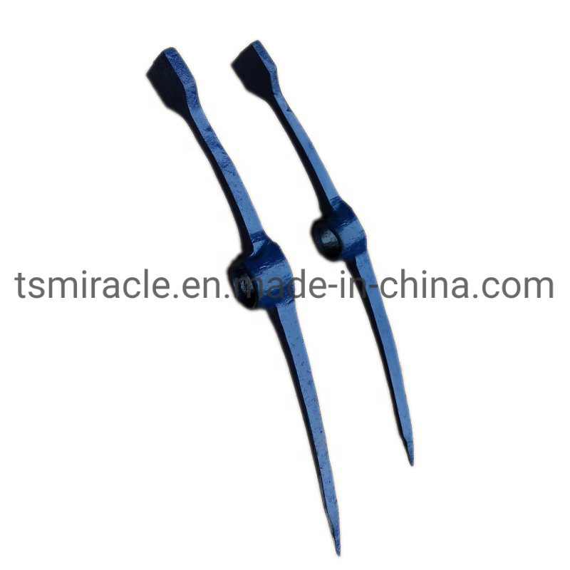 P406 P404 Hand Steel Pickaxe Gardening Pickaxe Hand Tool Pick Mattock with Wood Handle