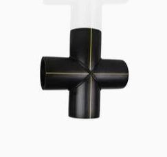 HDPE Butt Fusion Cross Fittings/HDPE Pipe Cross Tee
