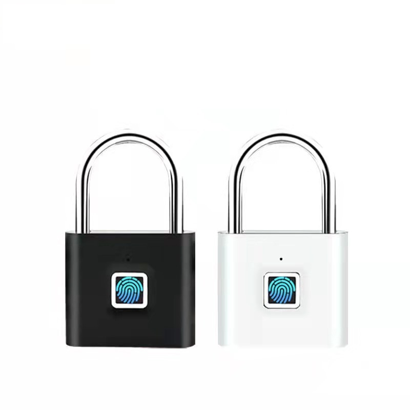 Dormitory Fingerprint Smart Fingerprint Lock Fingerprint Padlock Household Combination Lock Electronic Waterproof Lock