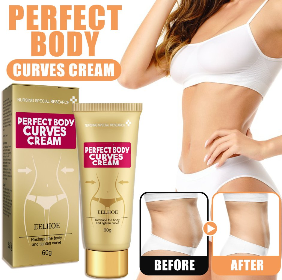 60g Perfect Body Curves Cream Mango Centella Ginger Leg Arm Abdomen Reshaping Tightening Curving Skin Tightening Curve Firming Body Cream for Women