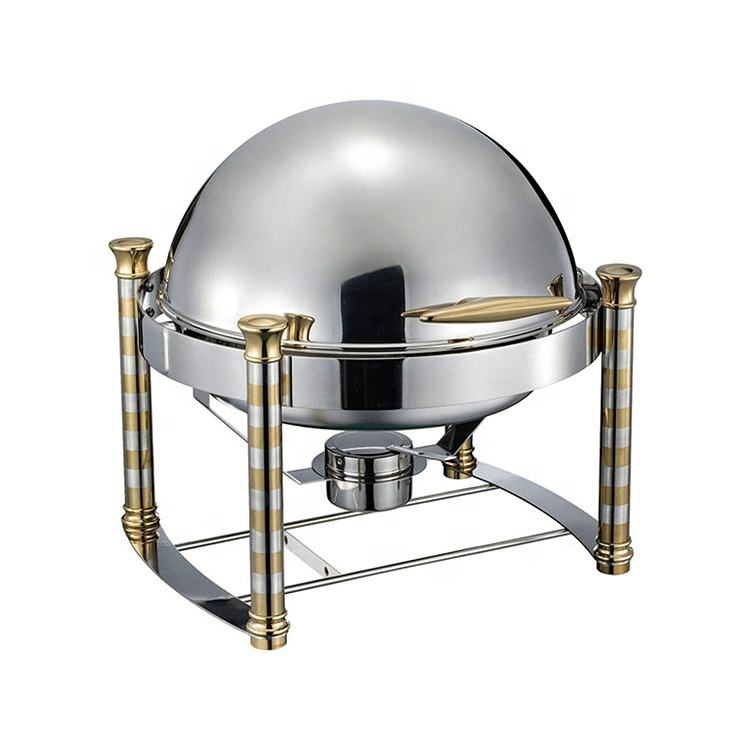 New Luxury Food Equipments Stainless Steel Chafing Dish Buffet Set
