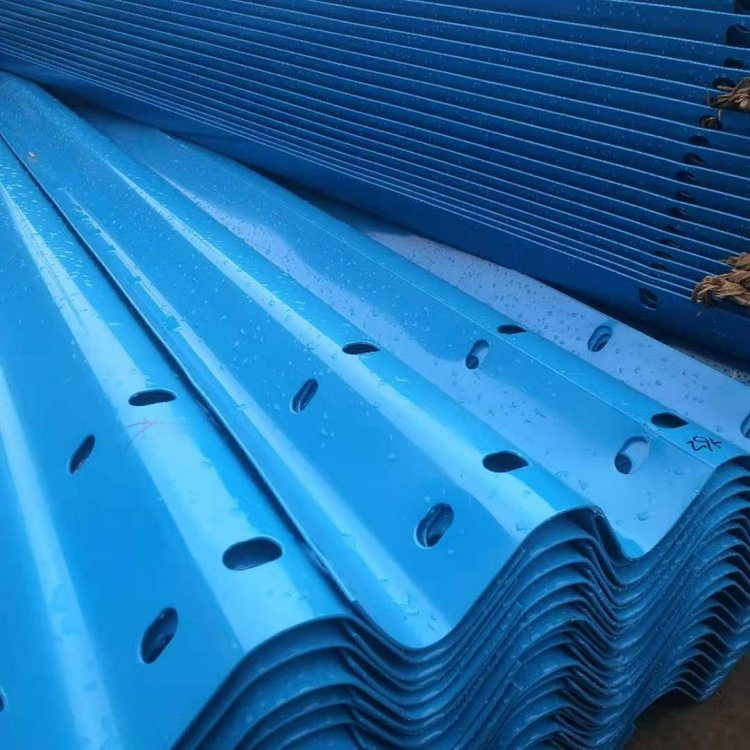 Hot Dipped Galvanized Road Guardrail Q235 W Beam Guardrail