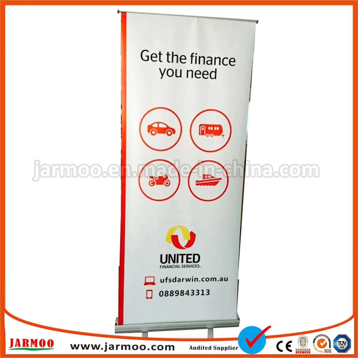 Double Printed Advertising Pull up Banner