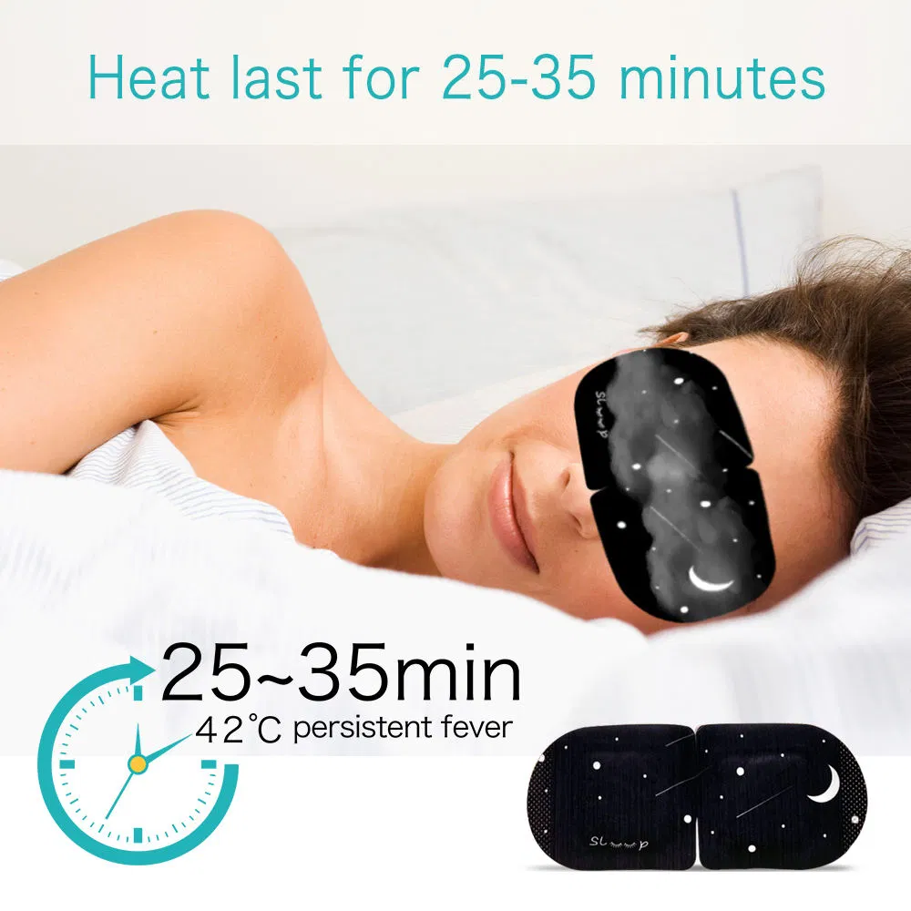 Disposable Steam Eye Mask Self-Heating Chamomile, Unscent, Lavender to Relieve Eye Fatigue Anti Aging Sleep Eyemask