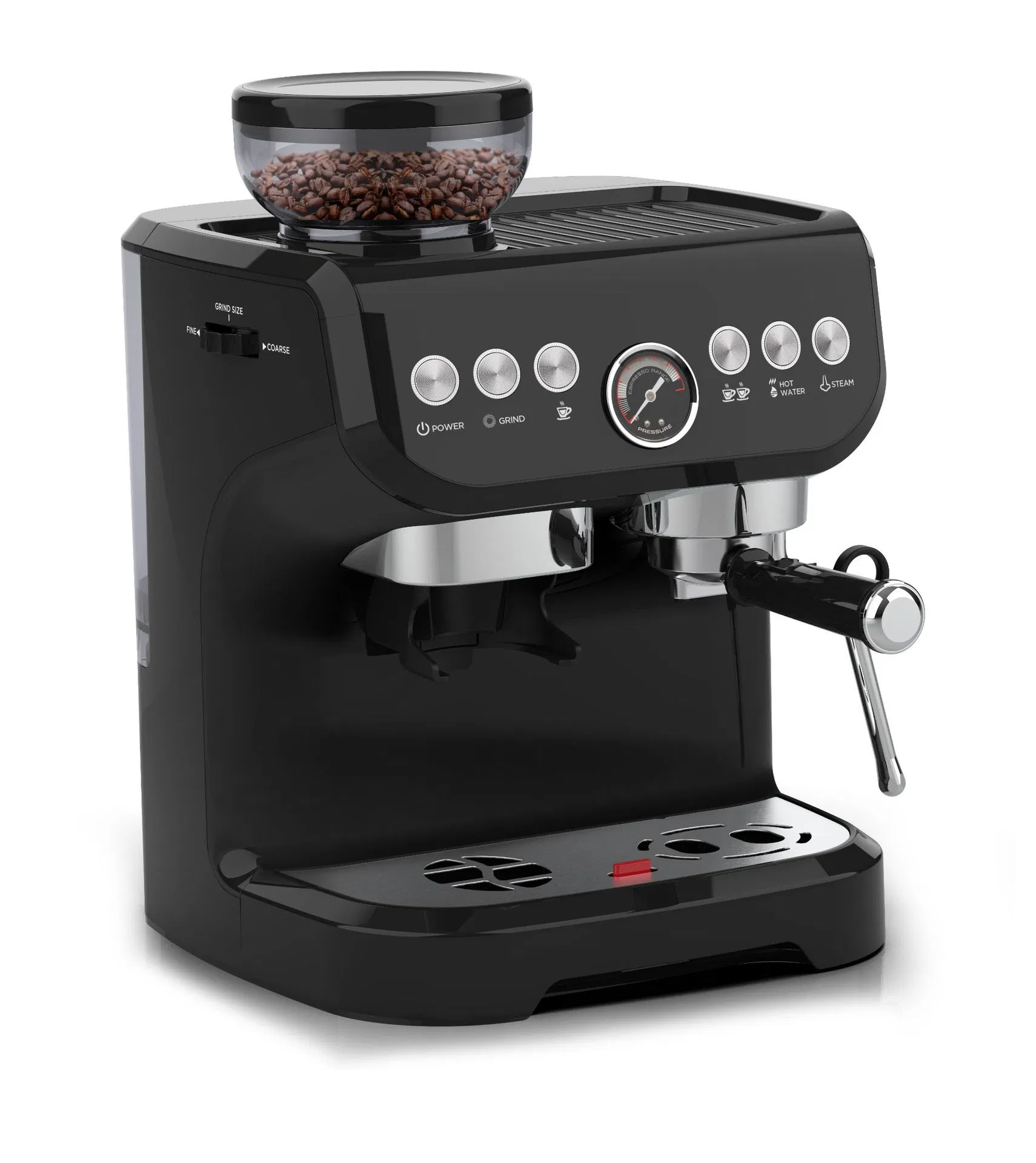 15 Bar Pump Automatic Espresso Coffee Machine Maker with Grinding
