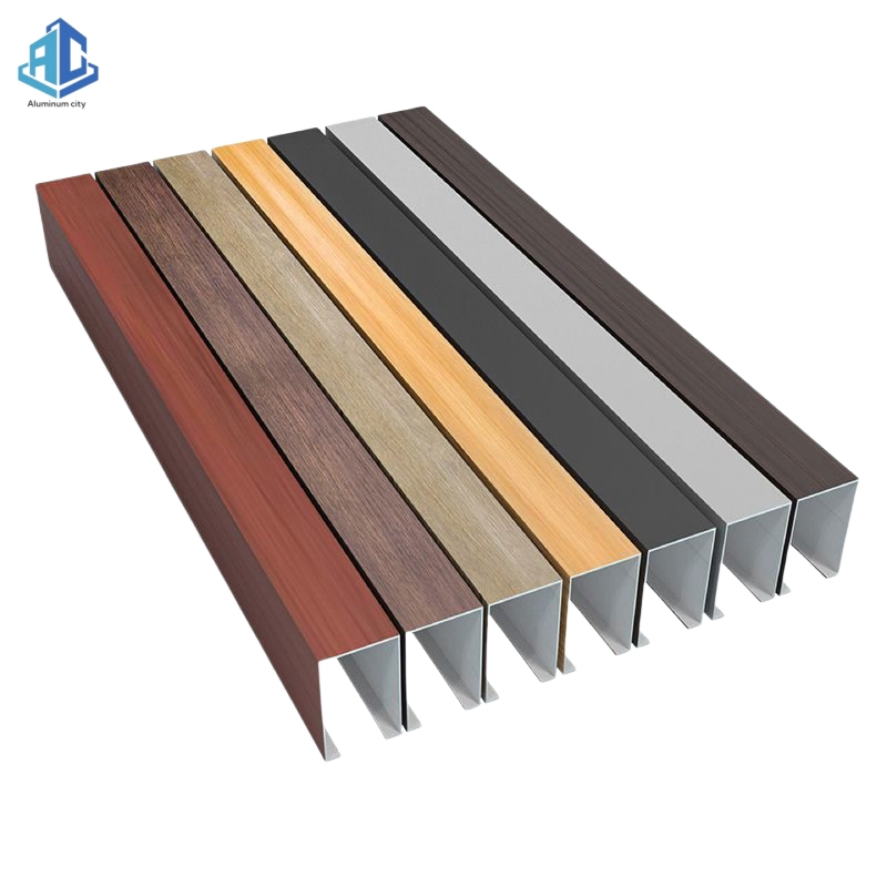 Aluminum Ceiling Wall Panels Acoustic Suspended Ceiling Baffles for Indoor Decor