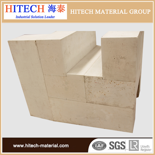 China Manufacturing High Zirconia Azs Bricks & Blocks for Glass Bending Furnace