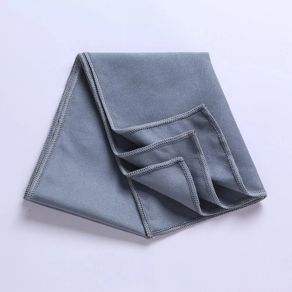 80%Polyester 20% Polyamide 40X40cm Microfibre Cleaning Cloth Suede Towel Microfiber