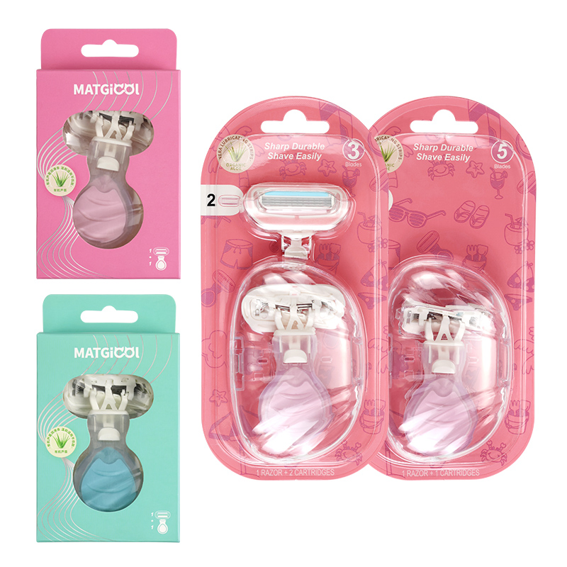 Premium Women's Body Razor with Customizable Replaceable Blades