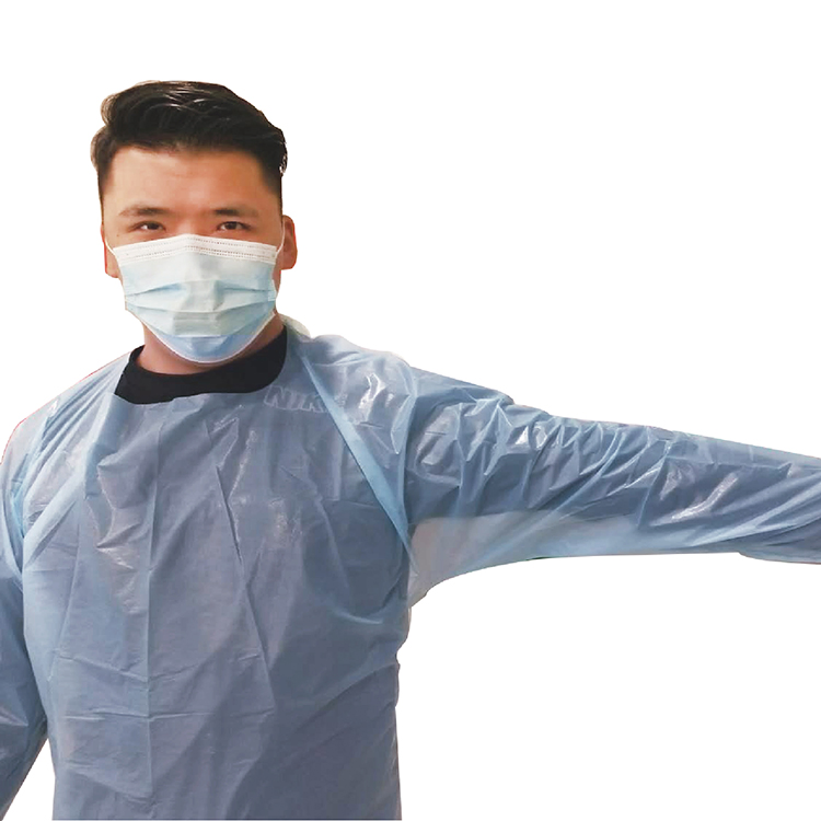 Disposable PE Apron Is Waterproof and Oil-Proof for Dining and Painting