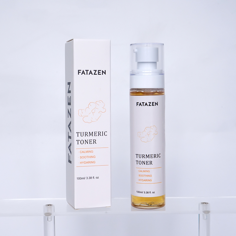 Natural Organic Turmeric Whitening Mild Non-Irritating Spray Deep Hydrating Face Toner
