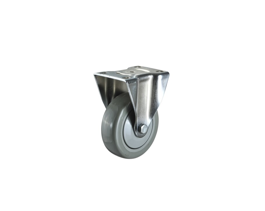 3inch Industrial Fixed Caster Nylon Rigid Wheel