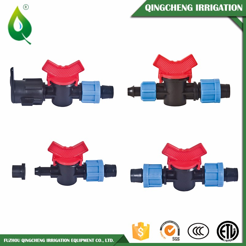 Watering Drainage Mini Irrigation Thread-Barb Valve