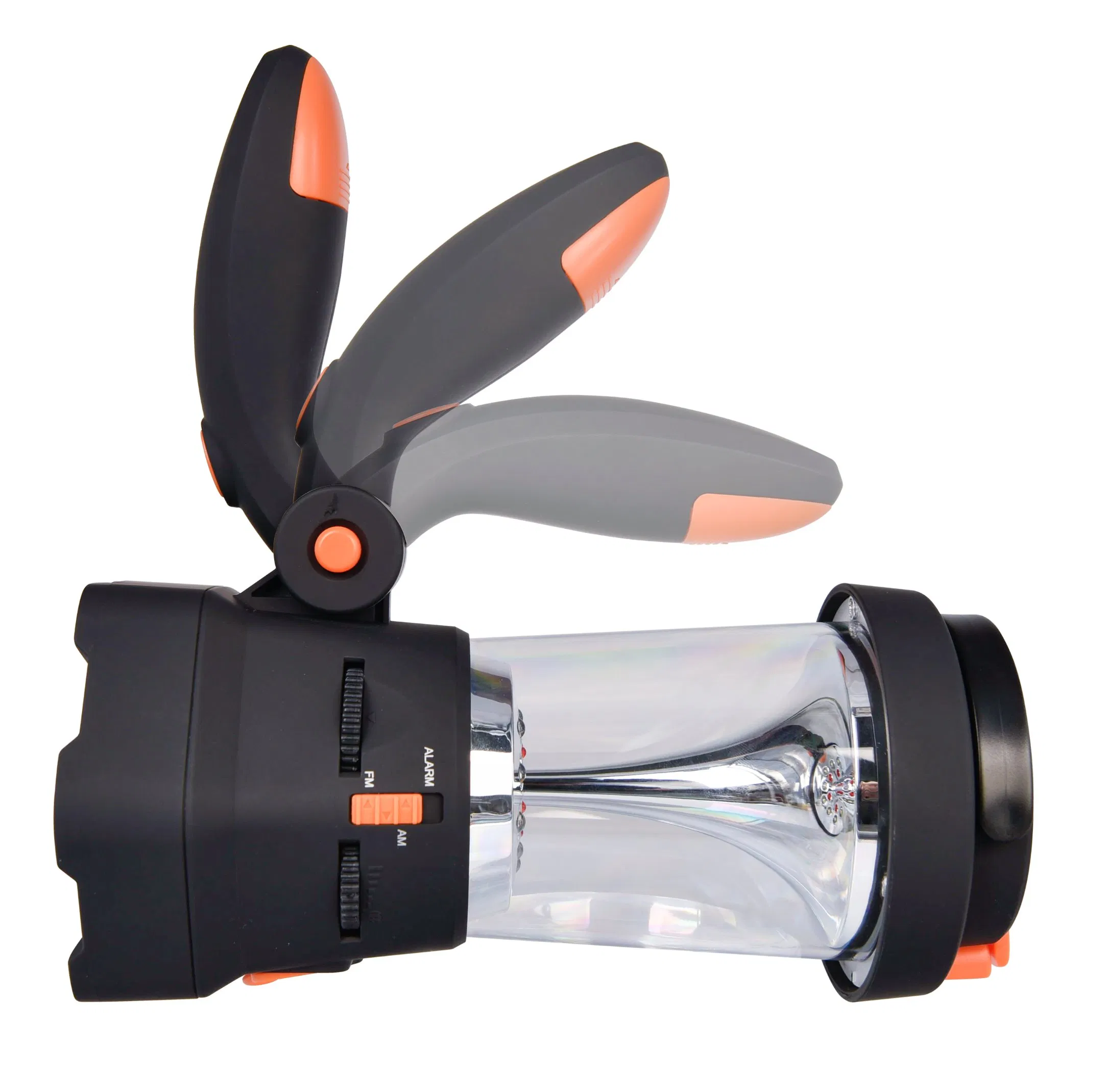 Портативный фонарь-радио с сигналом SOS и зарядкой