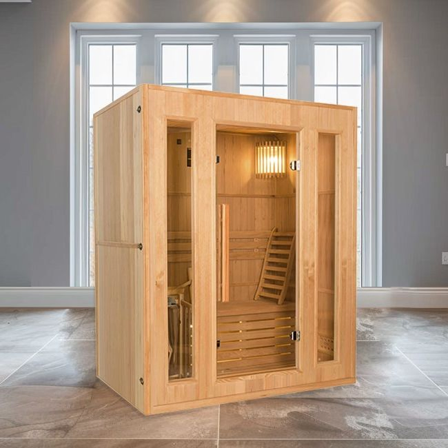 Сауна для дома Hemlock с печью на 3 человека