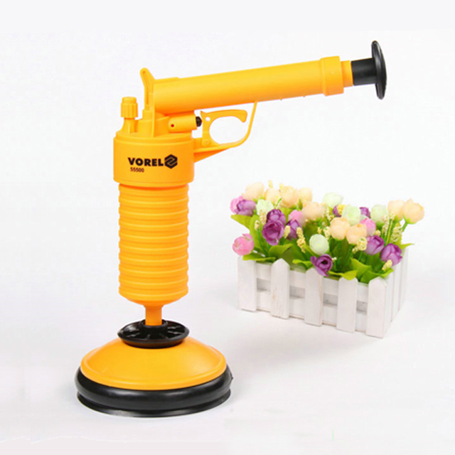 Air Pump Pressure Unblocker Pipe Plunger Drain Cleaner