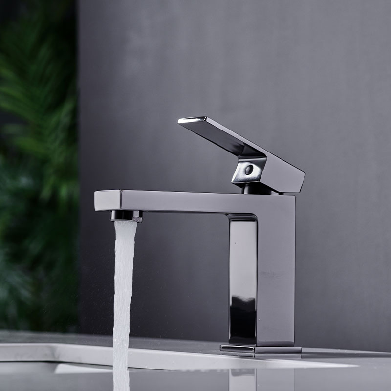 Manufacturer Supplies Single Lever Brass Sink Bathroom Wash Basin Mixer Faucet