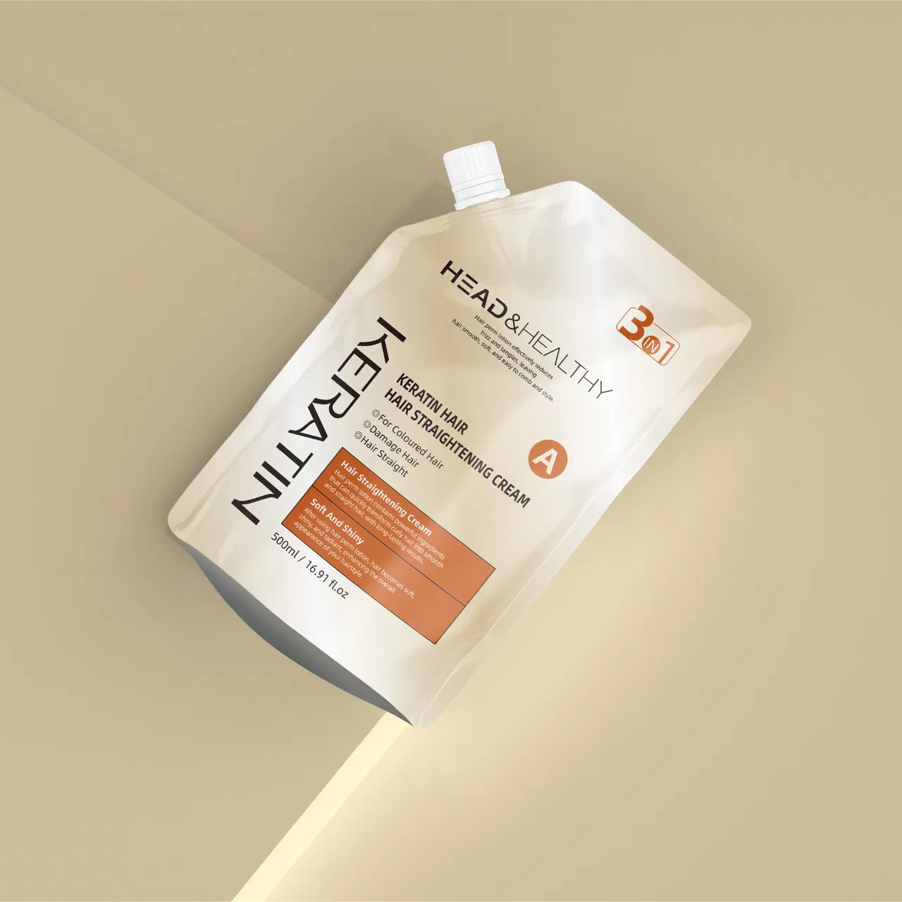 Brazilian Keratin Hair Straightening Cream for Effortless Daily Styling