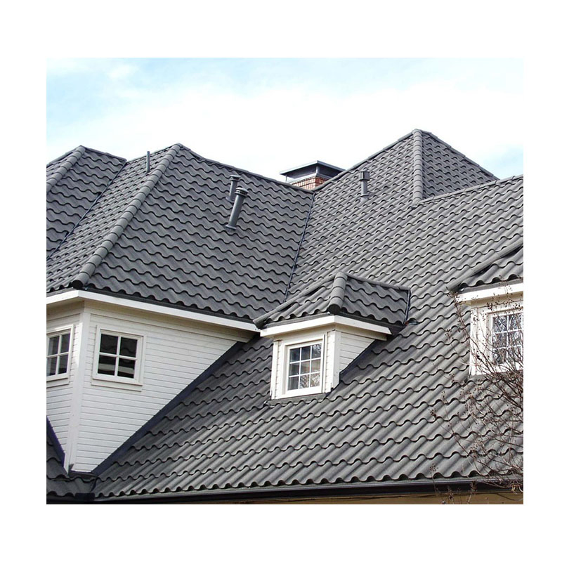 Металлочерепица Roman для крыш отелей и зданий