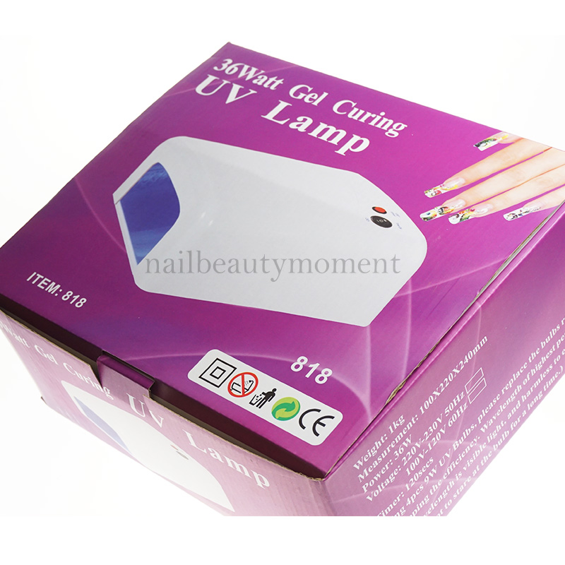 Wholesale 36W Nail Gel Curing UV Lamp 220V Dryer Machine