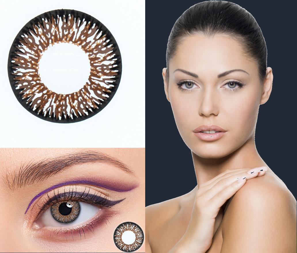 Daily Colored Contact Lenses for Beauty Eye From Factory Can OEM