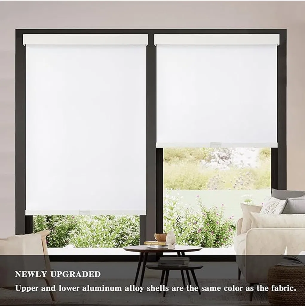 Roller Blinds Manual Control Blackout and Daylight Factory Direct Blinds