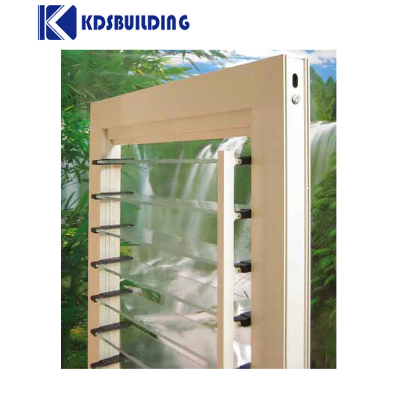 As2047 Australia Style Fix Jalousie Window Insulated Adjustable Movable Louver Glass Glazed