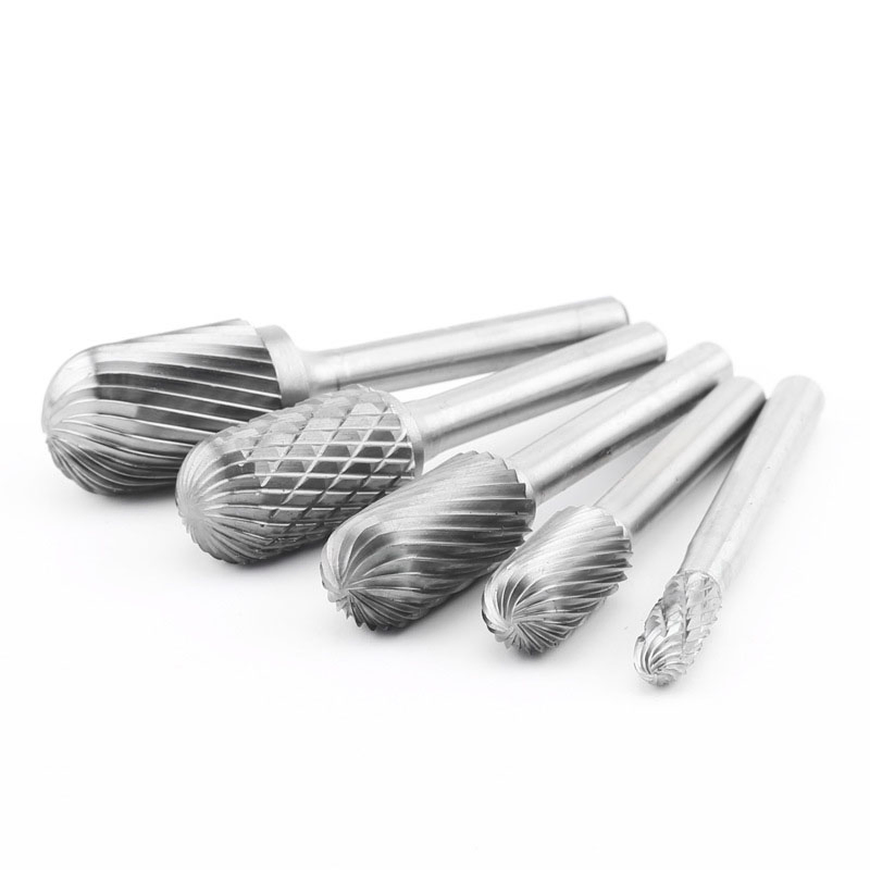Double Cutter C Type C1225 12mm Cut Diameter Tungsten Carbide Rotary Burr for Metal and Wood