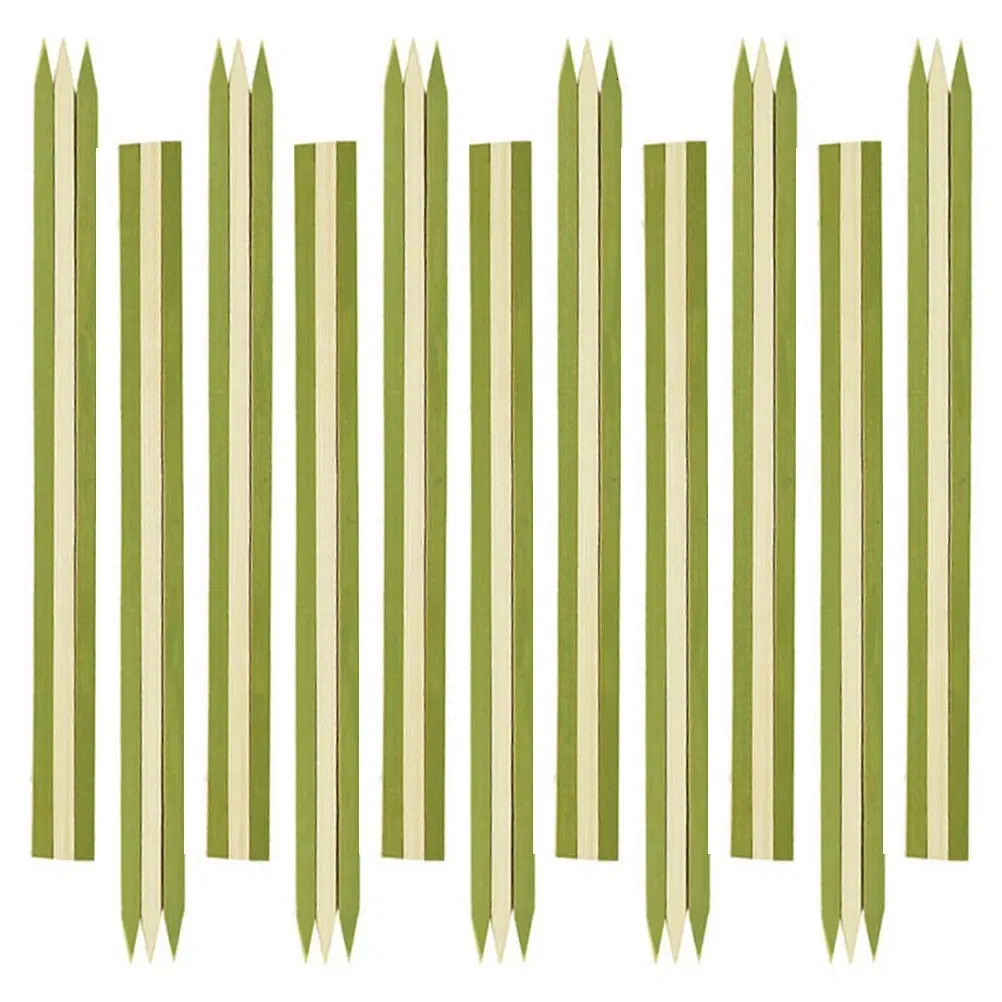 Eco-Friendly Bamboo Flat Skewers for Outdoor Grilling Kabob Skewers Barbeque Sticks