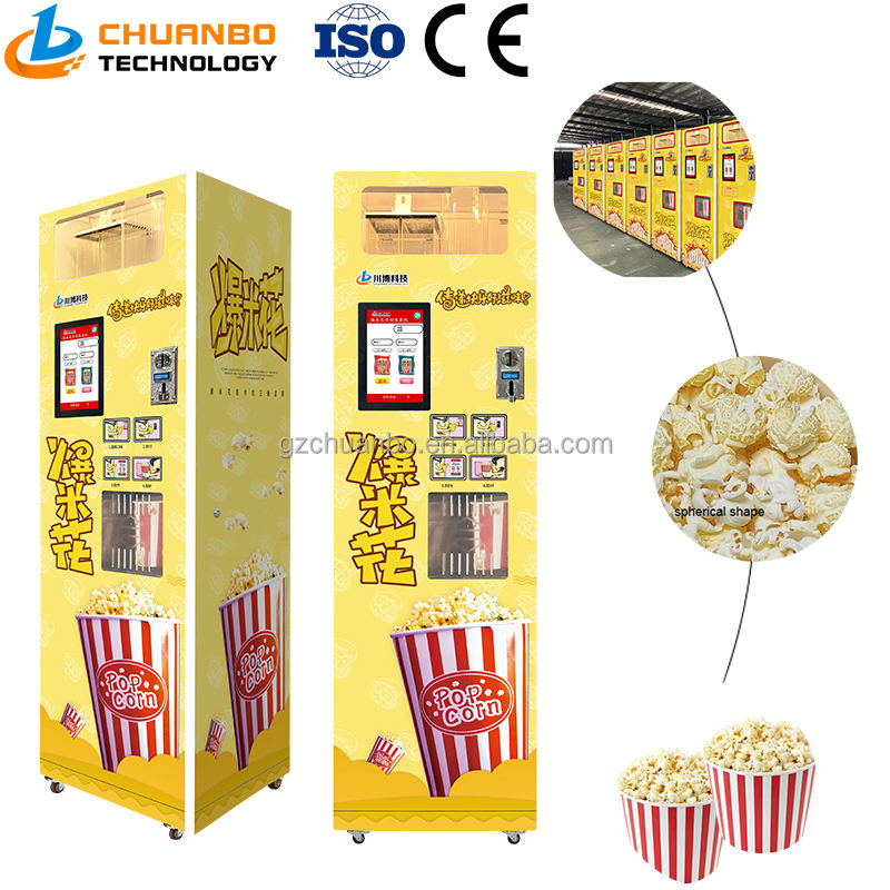 New Manufacture Factory Popcorn Vending Machine Automatic Popcorn Machine