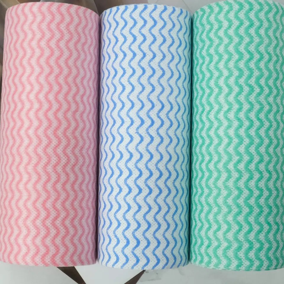 Disposable Kitchen Cleaning Towel Nonstick Wiping Rags House Cleaning Dishcloth Kitchen Paper Towel Rag