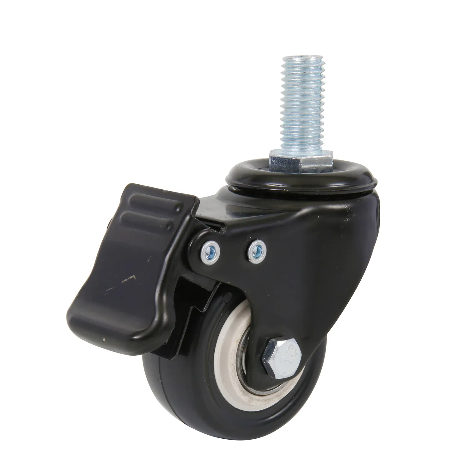 4 Inches Heavy Duty Industrial PU Casters Swivel 100mm Polyurethane Caster Wheel