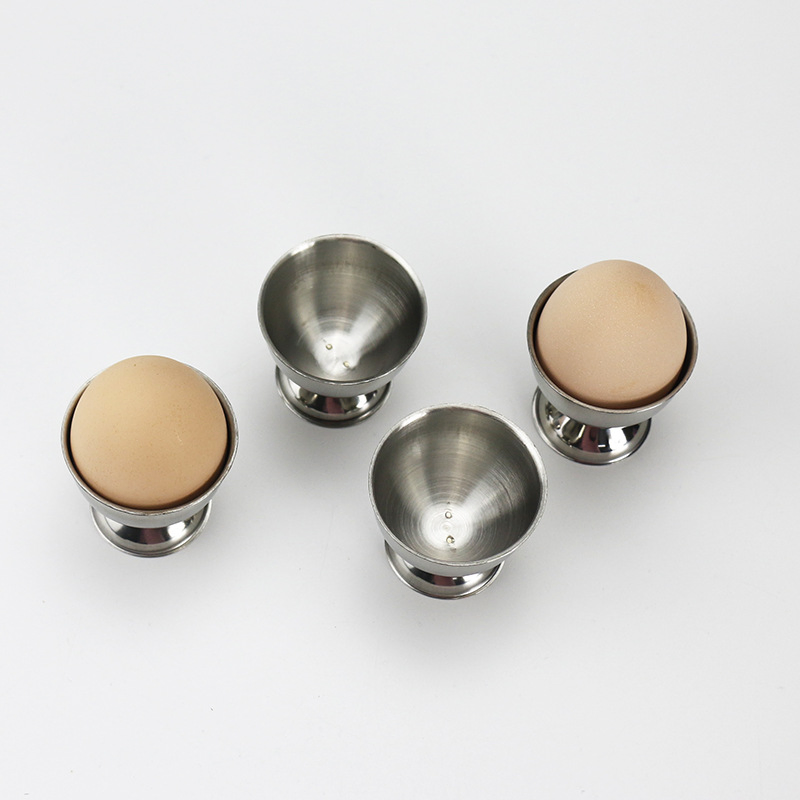 Elegant Stainless Steel Egg Cup for Western Food and Hot Pot