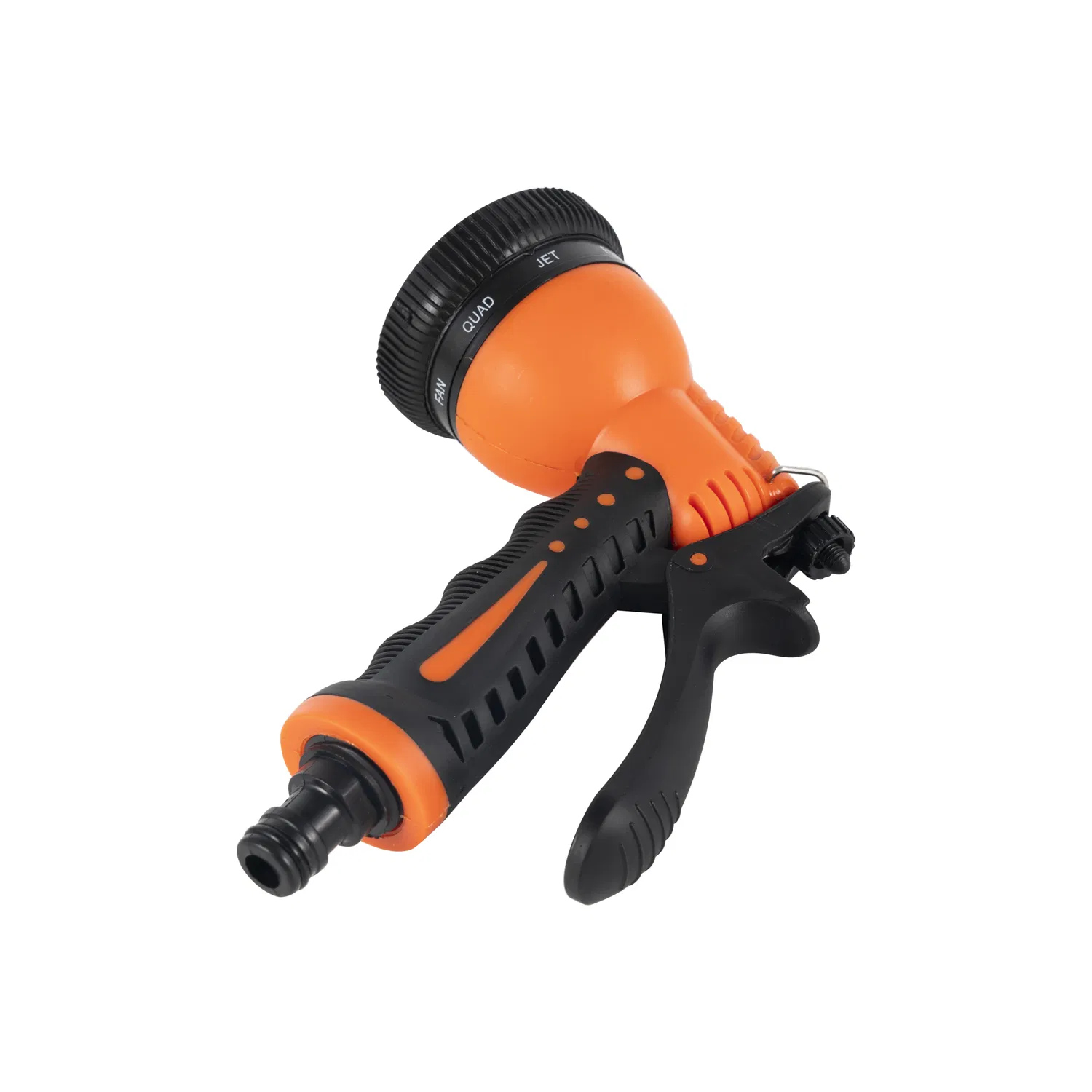 8 Pattern Plastic Garden Hose  Spray Gun Spray Nozzle with with Quick Connect Adapters