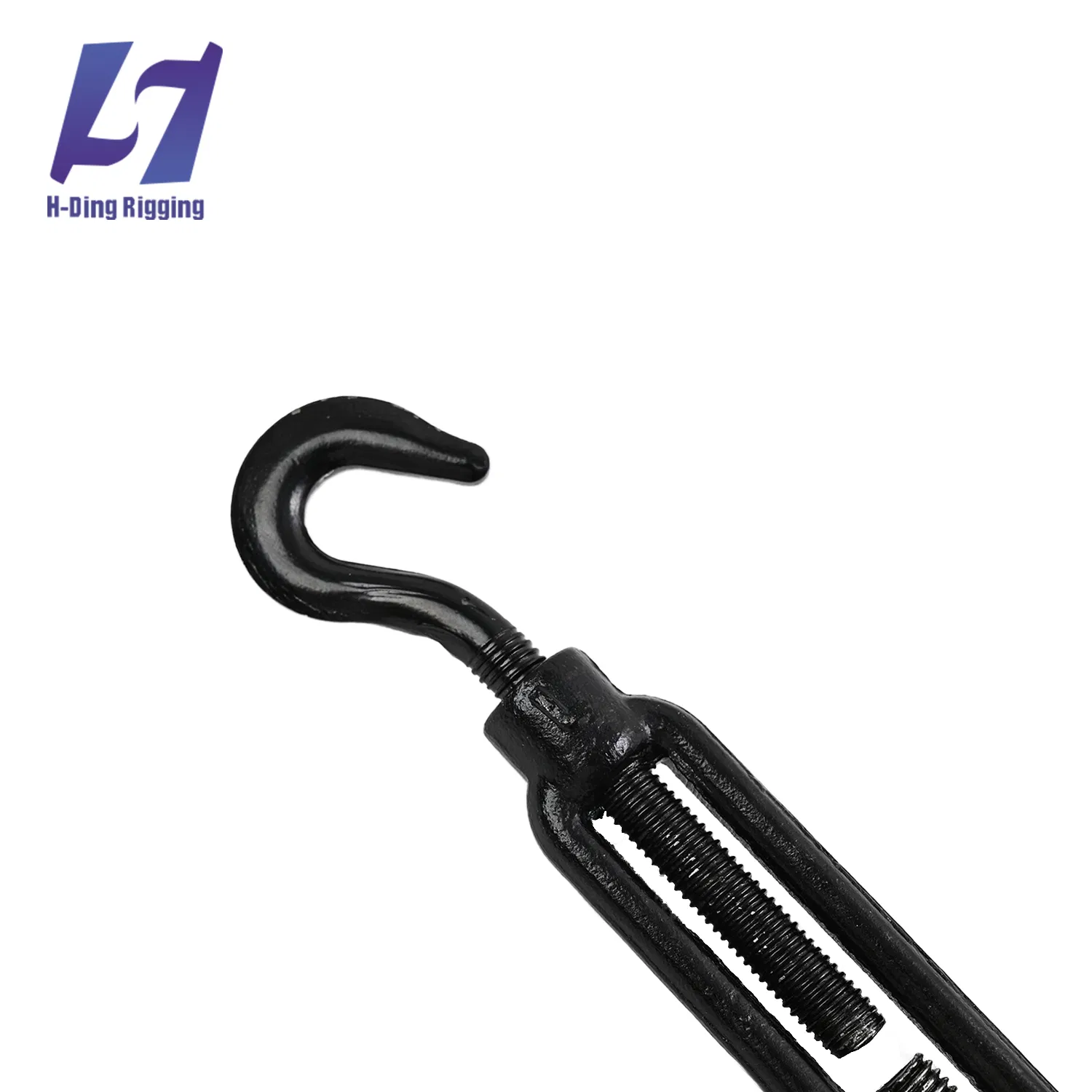 Black Polymer Coated Turnbuckle DIN 1480 Eye Eye Design Malleable Iron Marine Use