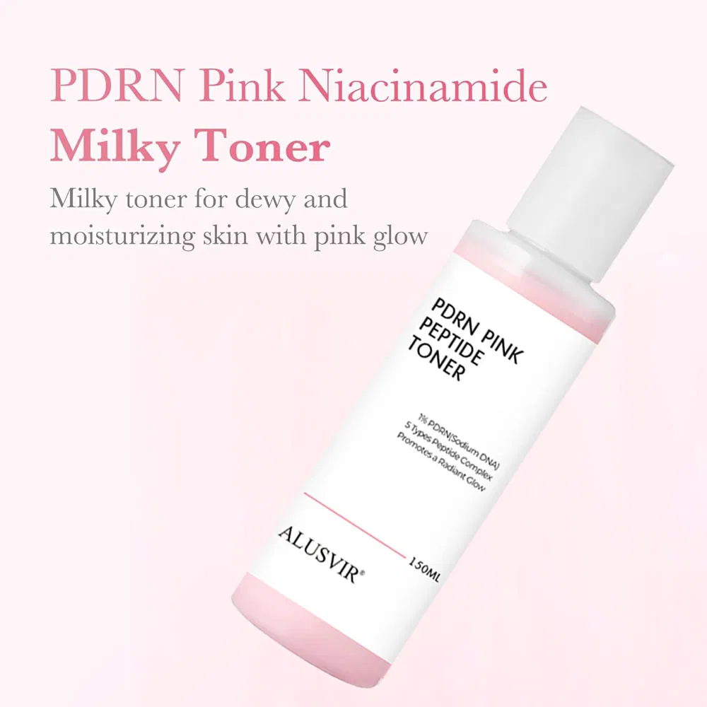 Salom DNA Pdrn Niacinamide Peptide Pink Anti Aging Face Toner