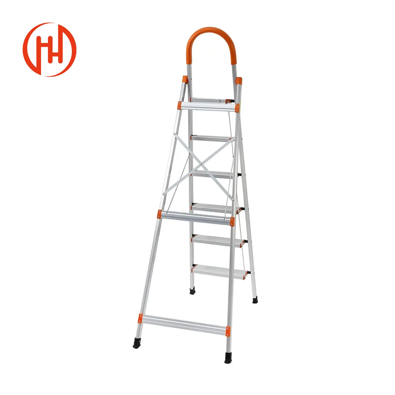 Aluminium Safety Folding Ladder China Multipurpose Industrial Work Platform Scaffold Ladder