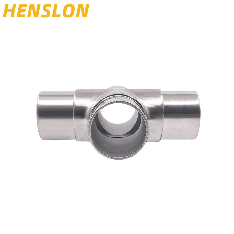 Rail Inox Outdoor Stair Stainless Steel Frameless Glass Balustrade Railing Pillar Post Railing Handrail for Outdoor Steps