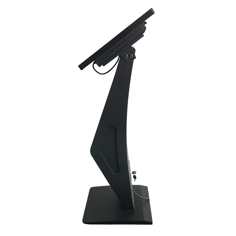 Горизонтальный сенсорный киоск для рекламы и информации