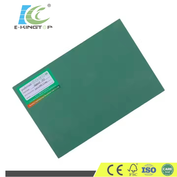 Green MDF Waterproof Moisture Proof MDF HDF with Laminated Melamine Sheets